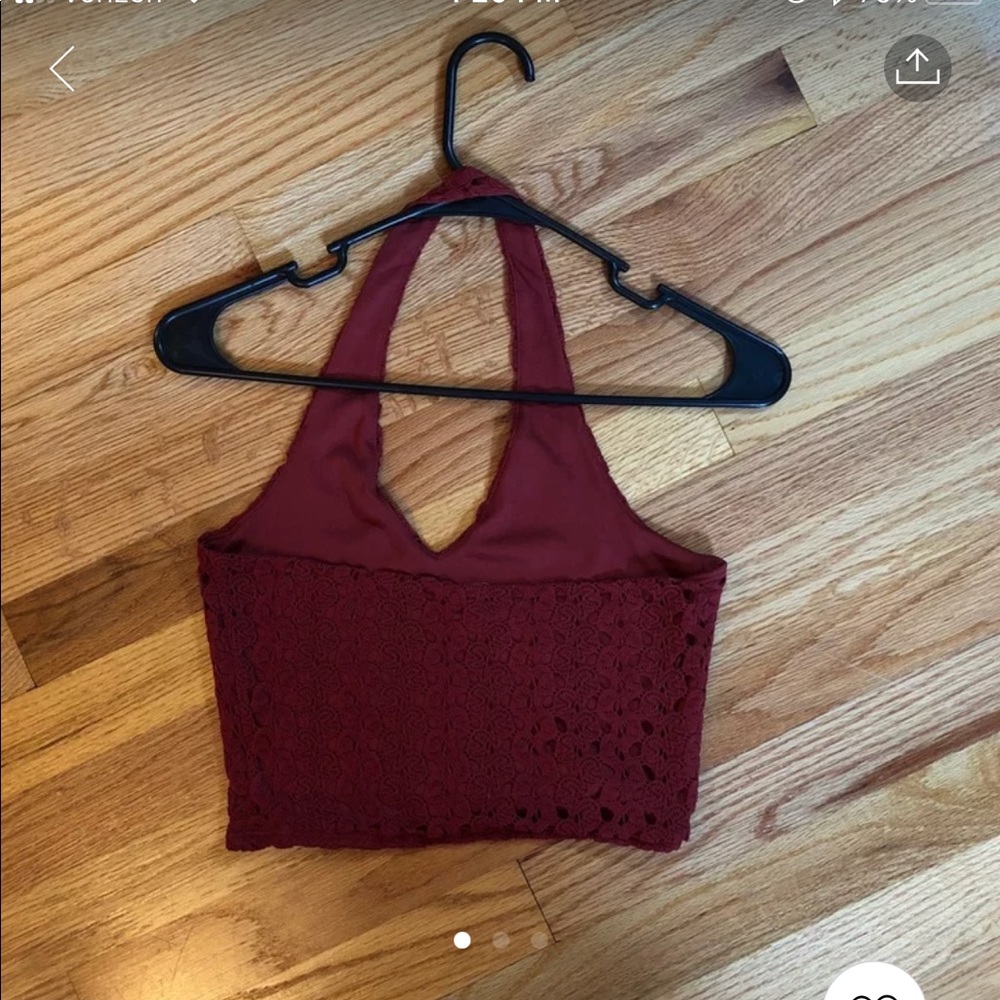 Halter crop top